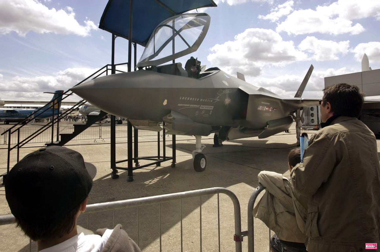 Paris Air Show 2017: the American F-35 fighter, star of the event