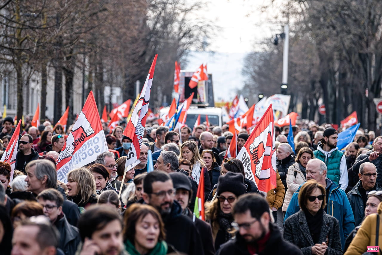 Demonstration of March 7 live: 3.5 million demonstrators according to the CGT, 1.28 million according to the ministry