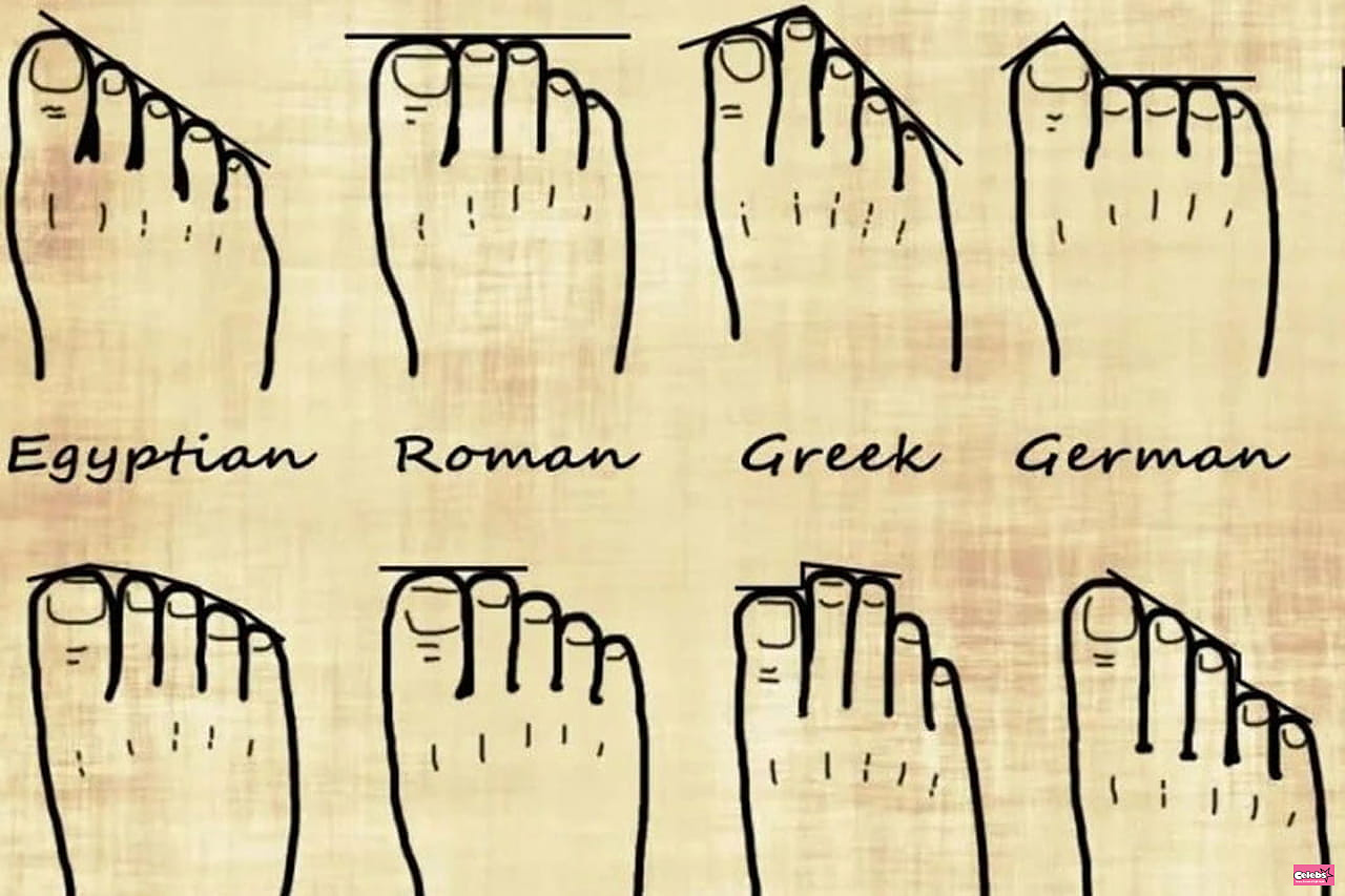 The shape of your foot gives valuable clues to your origin! Here they are...