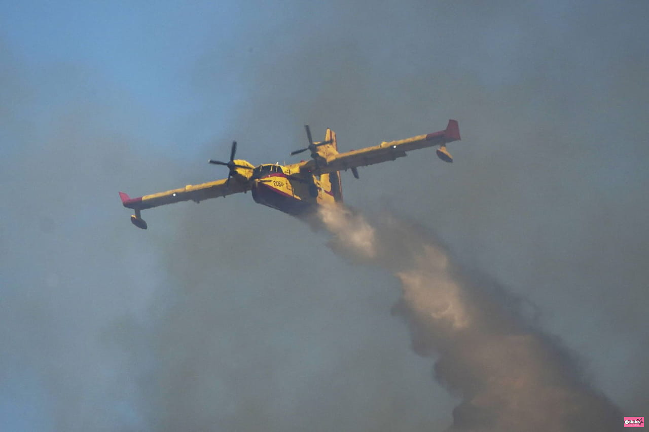 Plane crash in Greece: Canadair crashed while fighting fires