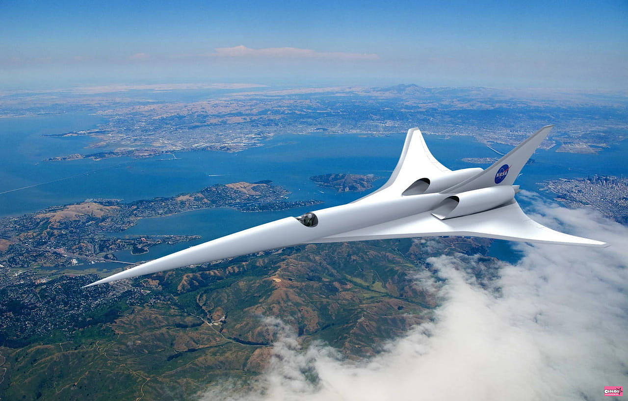 NASA is developing a supersonic plane that will be so fast that by the time you've watched half of your movie, it will have already taken you from New York to London