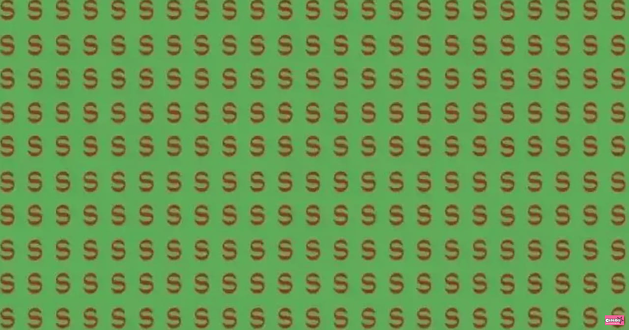 You are not colorblind if you find the number 5 hidden in this picture in red and green