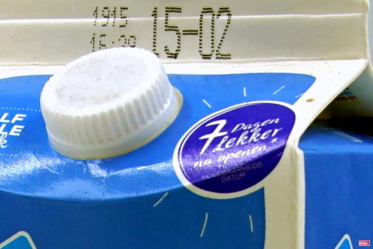Do you leave the cap on the milk carton?