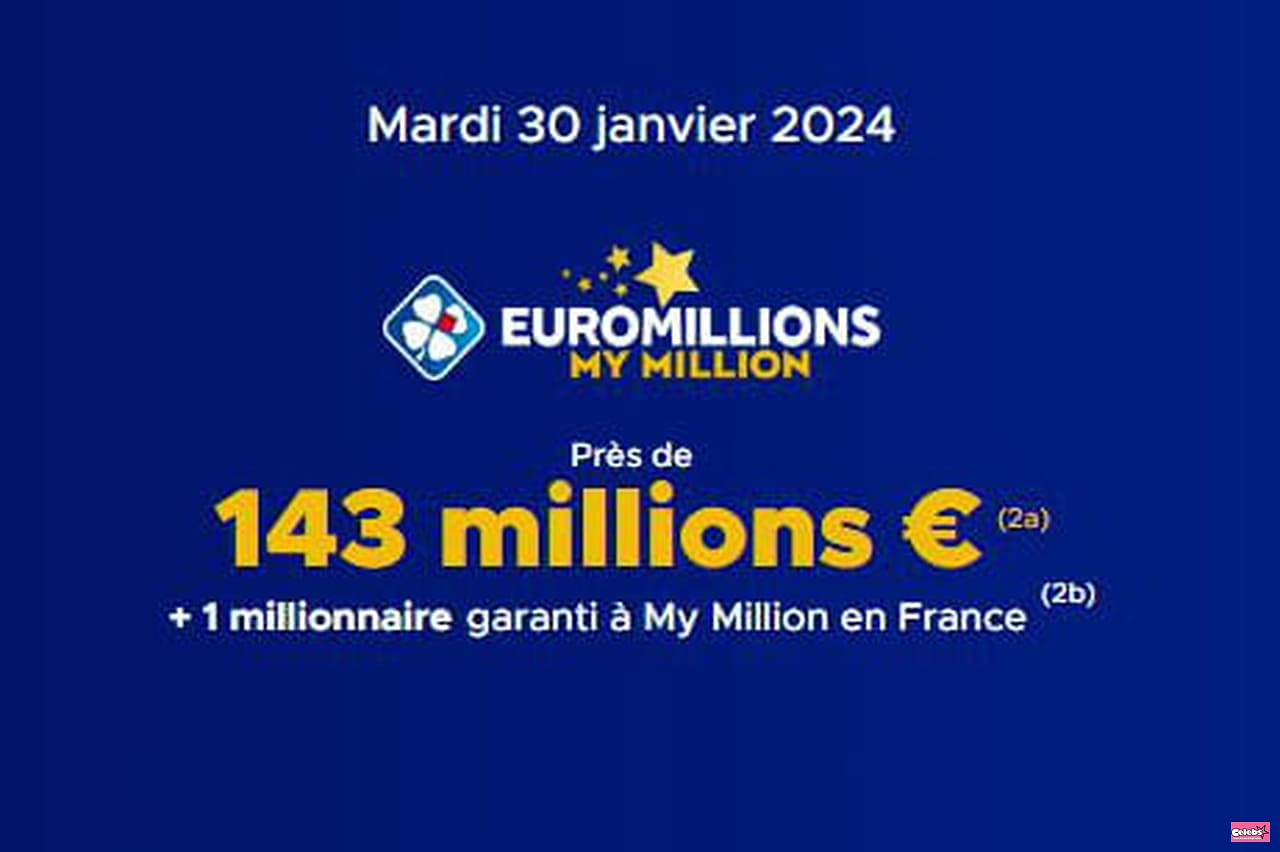 Euromillions result (FDJ): the draw for Tuesday January 30, 2024 [ONLINE]