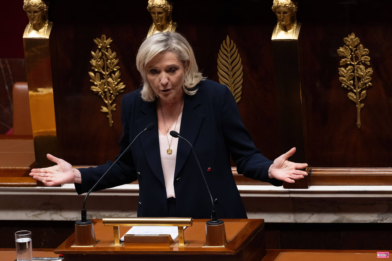 Marine Le Pen has the best future rating of the political class