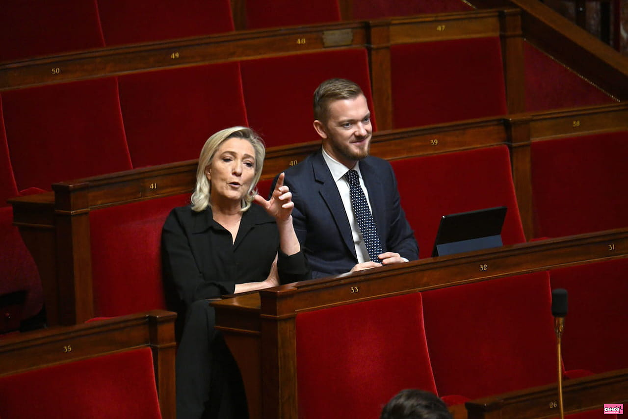 "Shut up !" : Marine Le Pen loses her temper against a Macronist MP