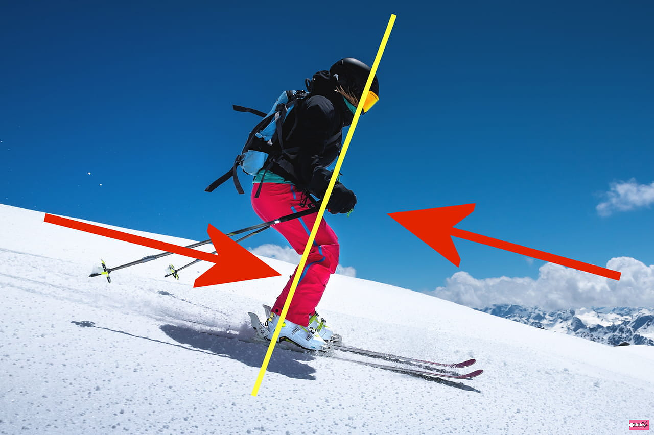 Many skiers make these mistakes, here is the only correct posture for going down the slopes