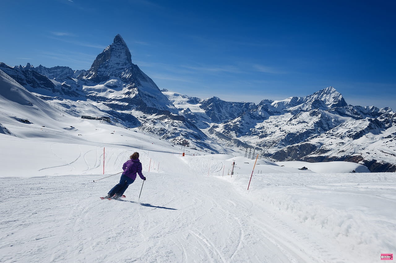 This resort has been voted the best ski area in the Alps, the view is sublime