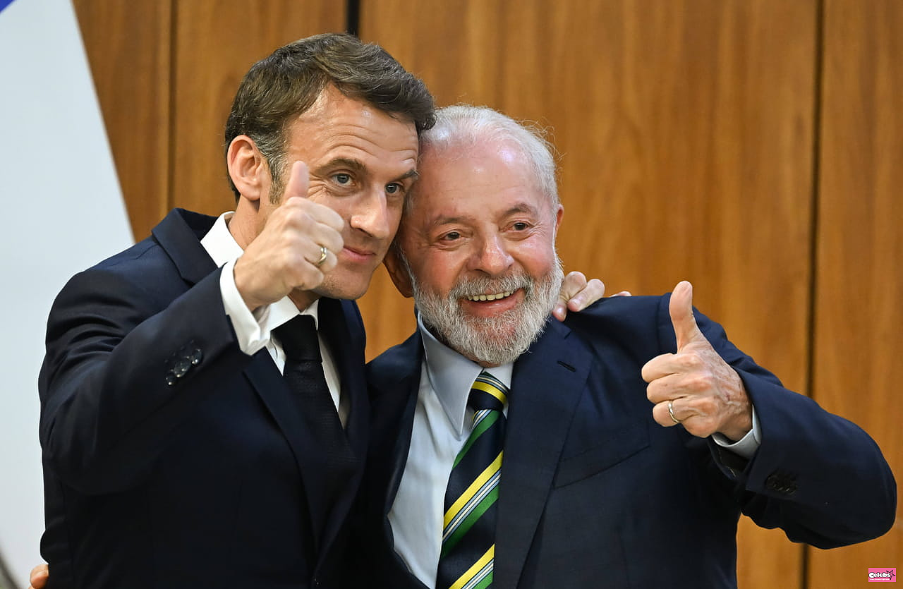 Emmanuel Macron's "wedding photos" with Lula mocked: the president persists and signs