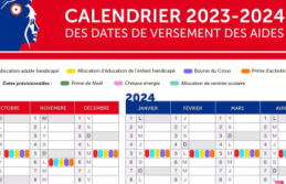 The 2023-2024 social assistance calendar is finally...