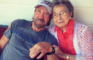 At 83, Chuck Norris wishes his mom a happy Mother's...