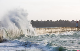 Storm in the West: strong gales in Brittany, Pas-de-Calais...