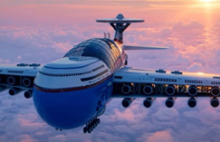 The world's first flying hotel that "never...