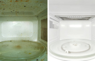 Here's how to clean your microwave easily - all...