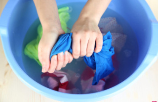 Soak your clothes in it for 30 minutes and they won't...