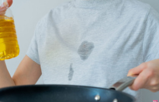 A mother shares her tip for removing grease stains...