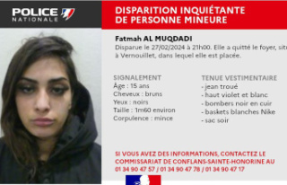 Disappearance of Fatmah in Yvelines: the teenager...