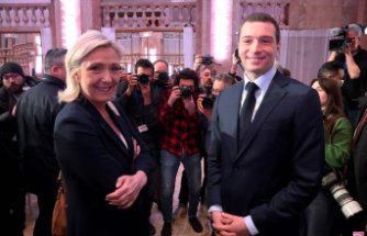 European elections: Jordan Bardella officially launches his campaign, Marine Le Pen joins his list