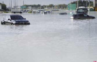 Exceptional floods in Dubai, impressive images