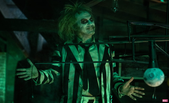 Beetlejuice 2: a disturbing first trailer for the sequel to Tim Burton's film