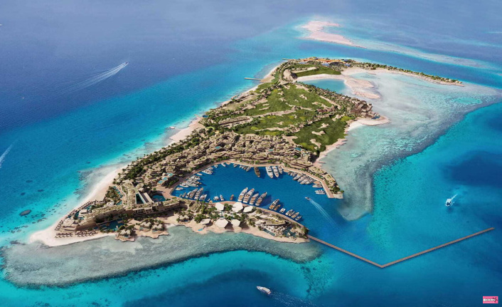 Building this luxury island cost a fortune, it will be without roads or cars